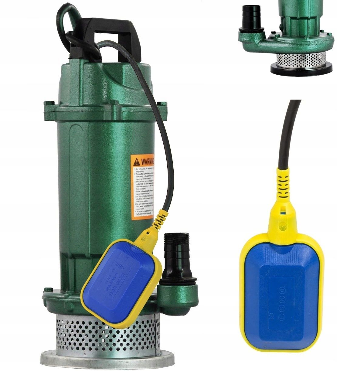 Pompa zatapialna Einbach z pływakiem 1350W 6000L/h
