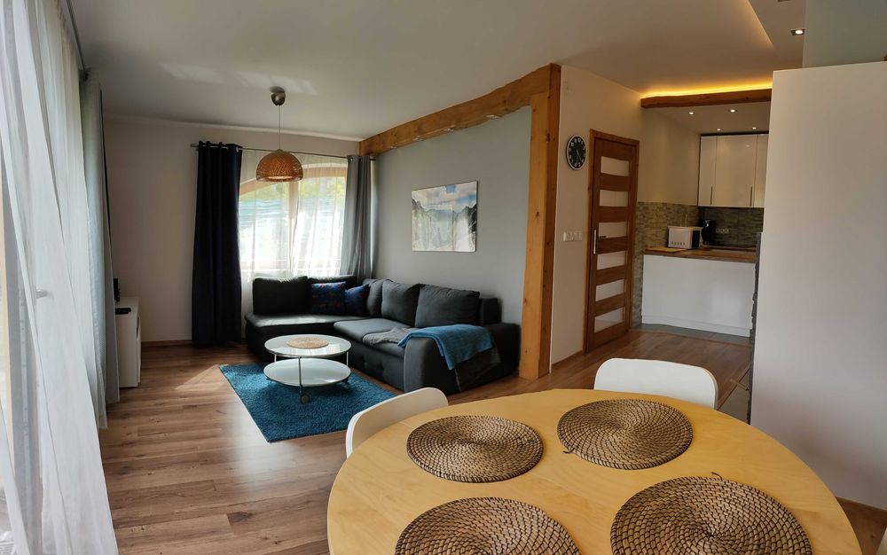 apartamenty z widokiem na panoramę Tatr w Kościelisku