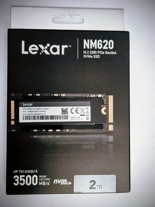 Dysk SSD NVMe Lexar NM620 2tb