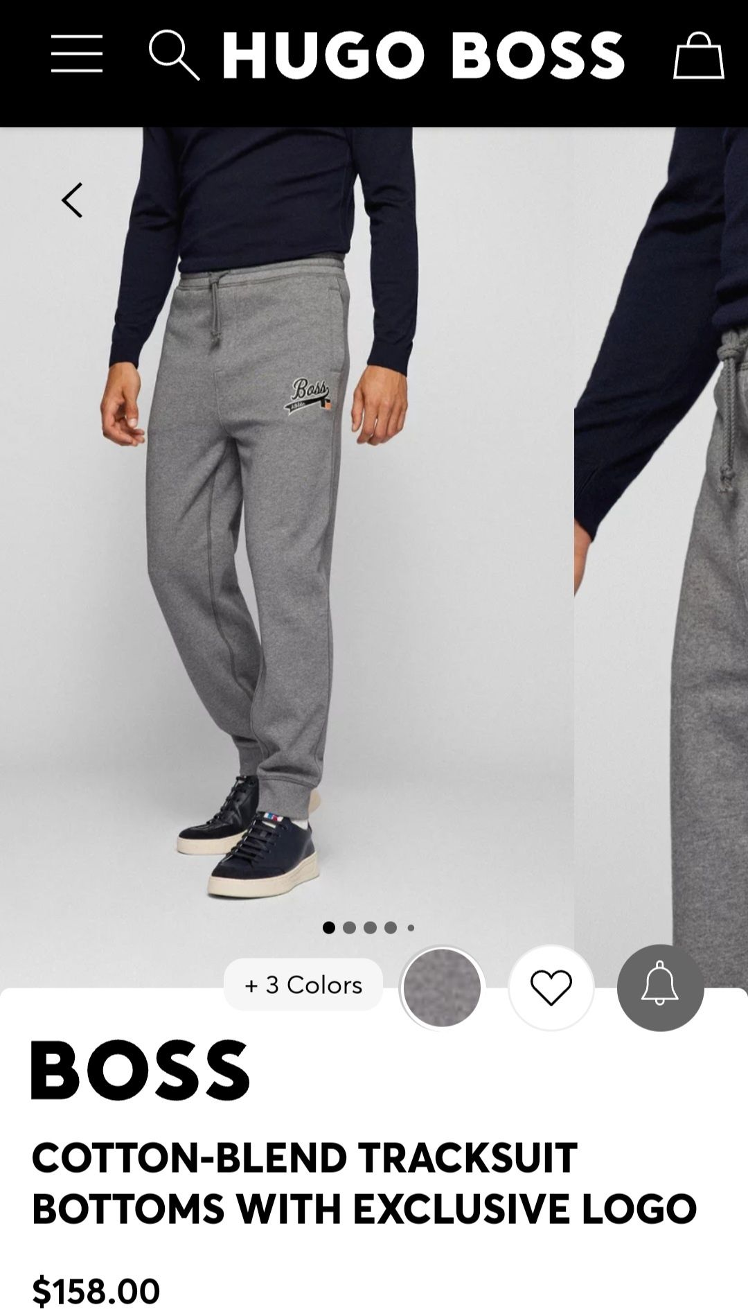 Boss nowy dres męski komplet jogger r. XL/XXL