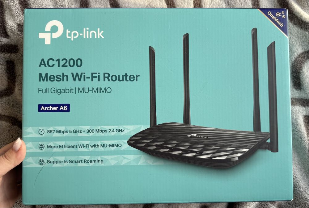 Router TP-Link Archer A6 – stan idealny – 70 zł