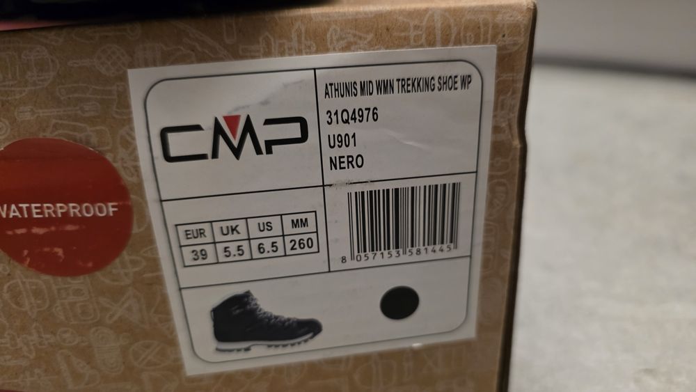 CMP Trekkingi damskie 39 - raz założone.