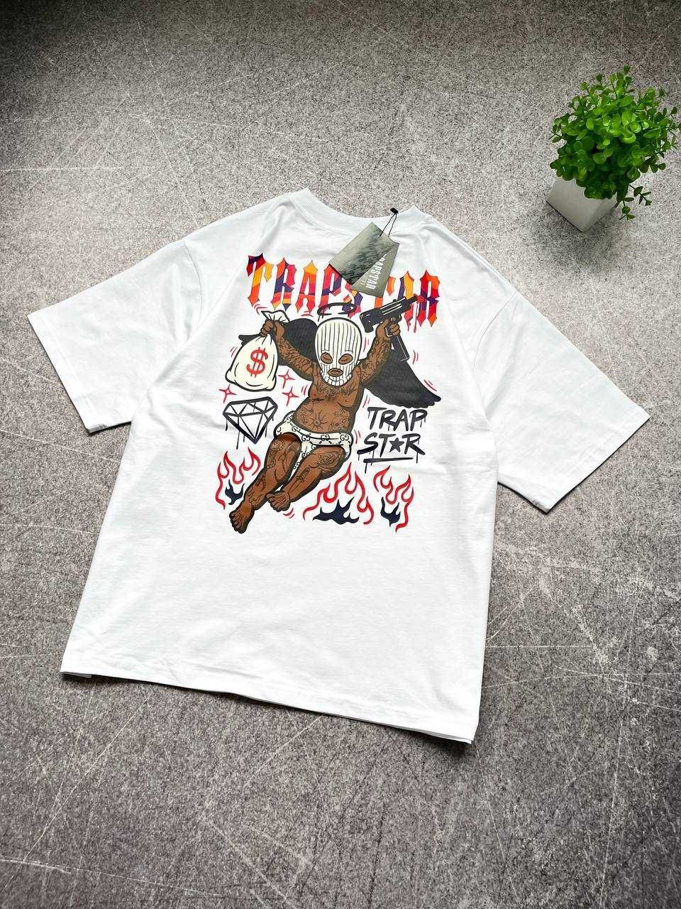 Оверсайз Футболка Trapstar з бірками