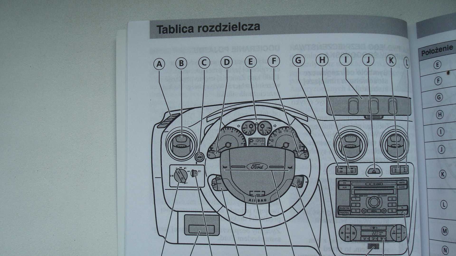 FORD FUSION 2005 -2012 Polska książka obsługi +instrukcja audio radia