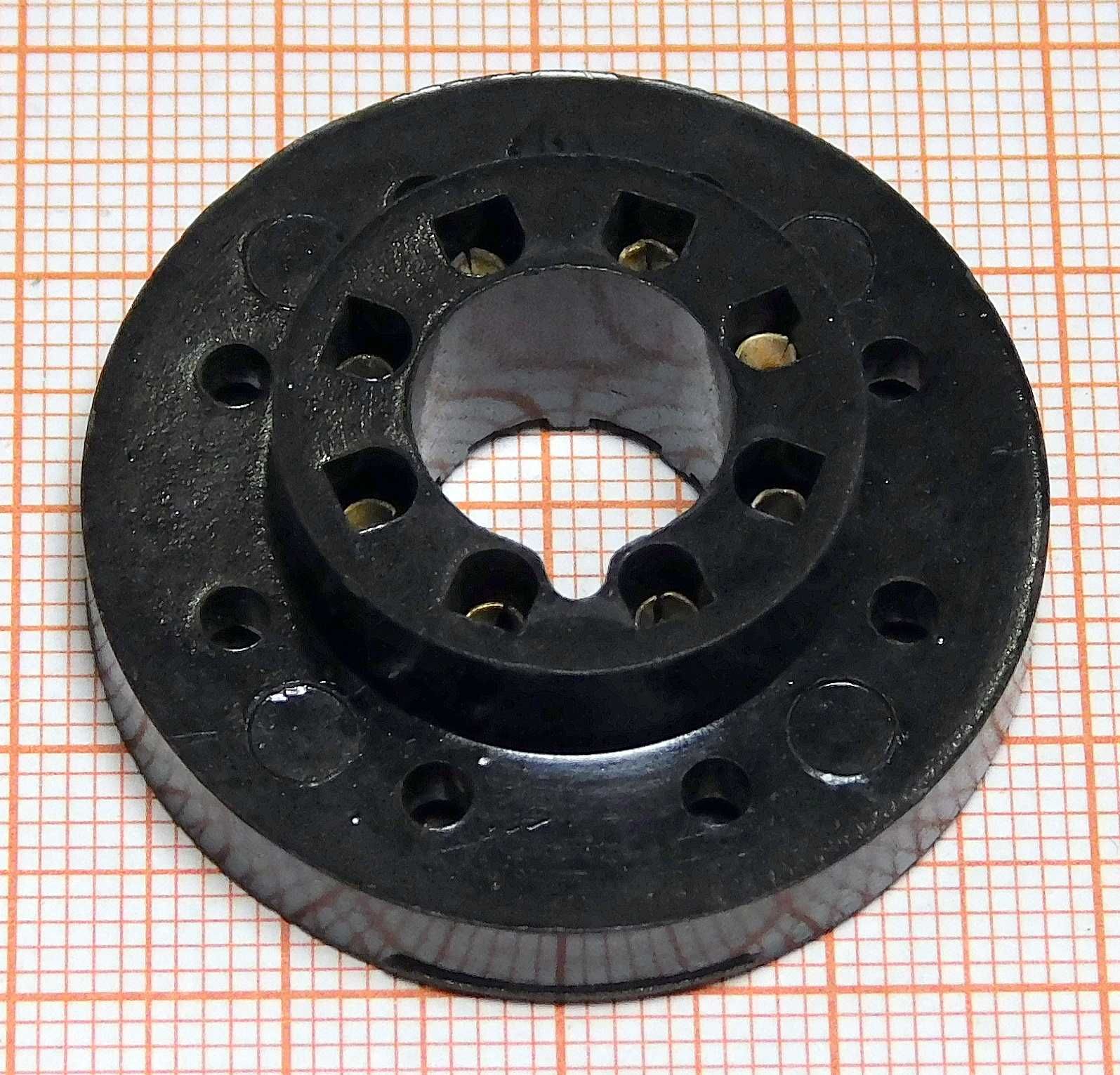 Podstawka 8-pin lampy elektronowej [OLD2] cena 3 sztuk