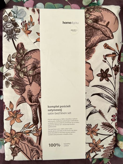 Pościel home&you 200x220 bawełna satynowa