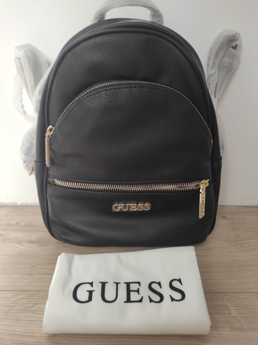 Plecak Guess Manhattan Black duży czarny 32x27cm