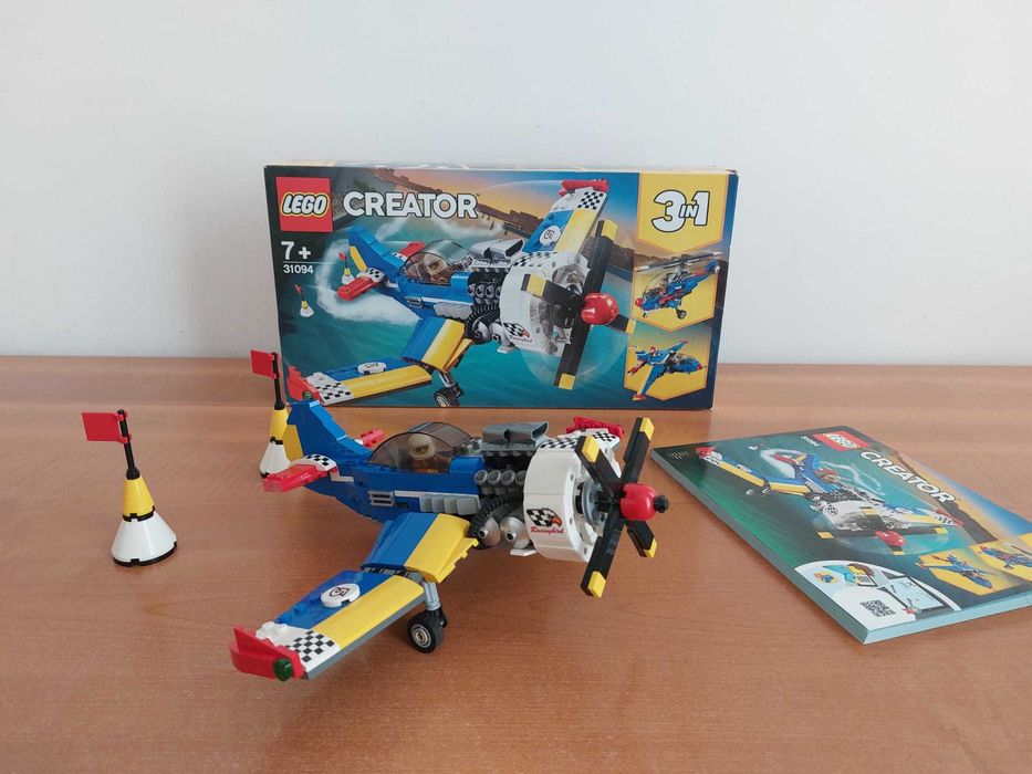 Lego Creator 3 em 1 Avião de corrida 31094