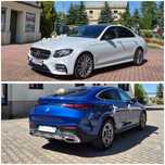 Biały kameleon lub GLC Coupe. Mercedes auto samochód do ślubu wesele