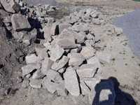Kamień ogrodowy granit z rozbiórki