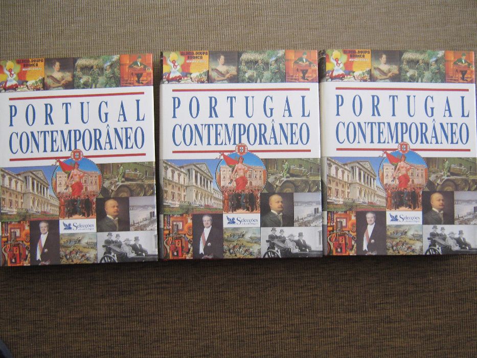 Coleção de Portugal contemporanio 3 volumes