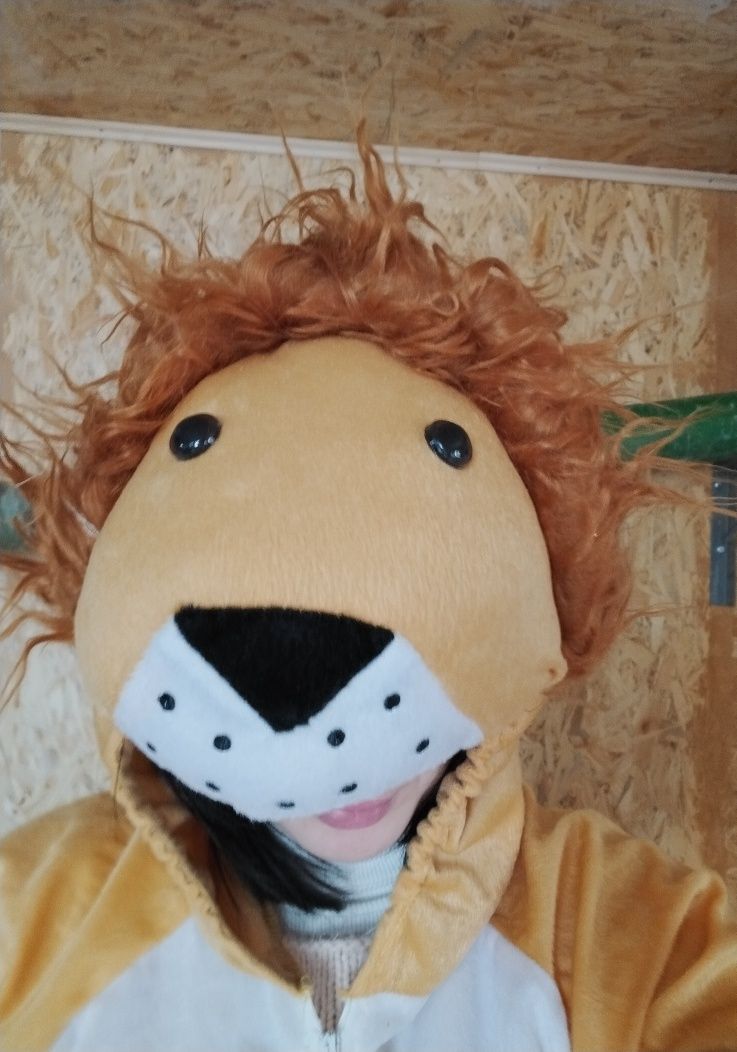 Карнавальный костюм льва лев костюм животного тварина