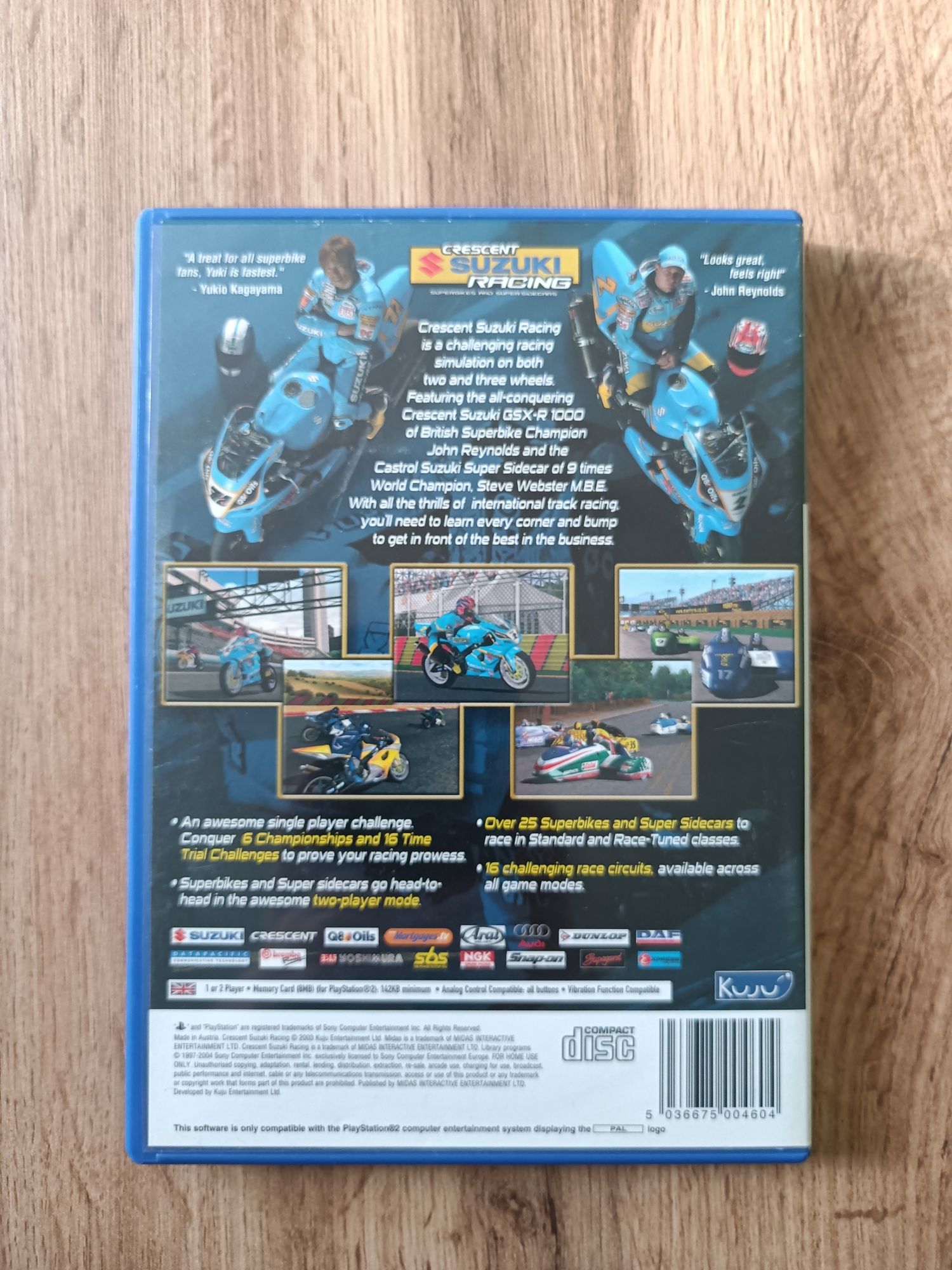 Crescent Suzuki Racing PS2