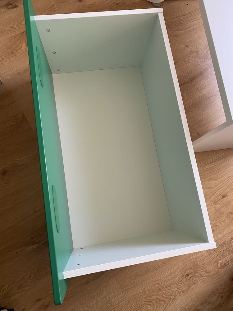 Szuflada na kółkach na zabawki ikea stuva fridits