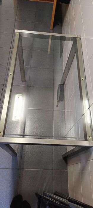 Mesa em inox excelente estado