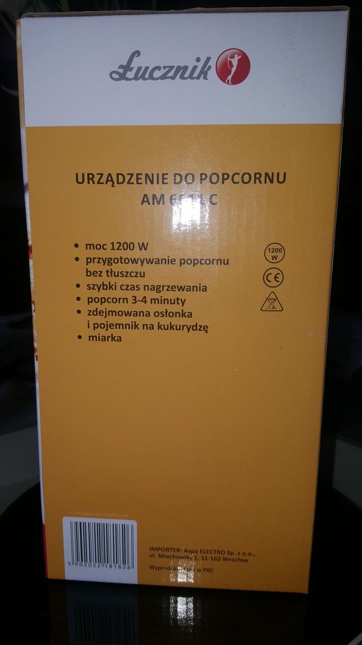 Łucznik urządzenie do popcornu