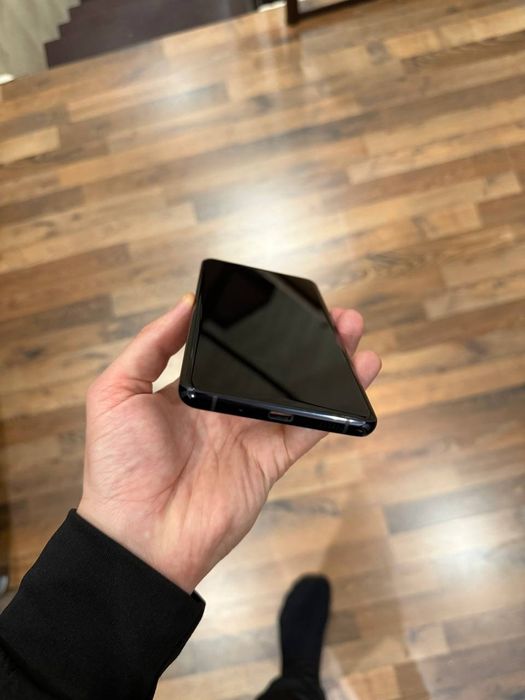 Дисплей Samsung Galaxy S20 Ultra чёрный с отпечатком пальца, экран