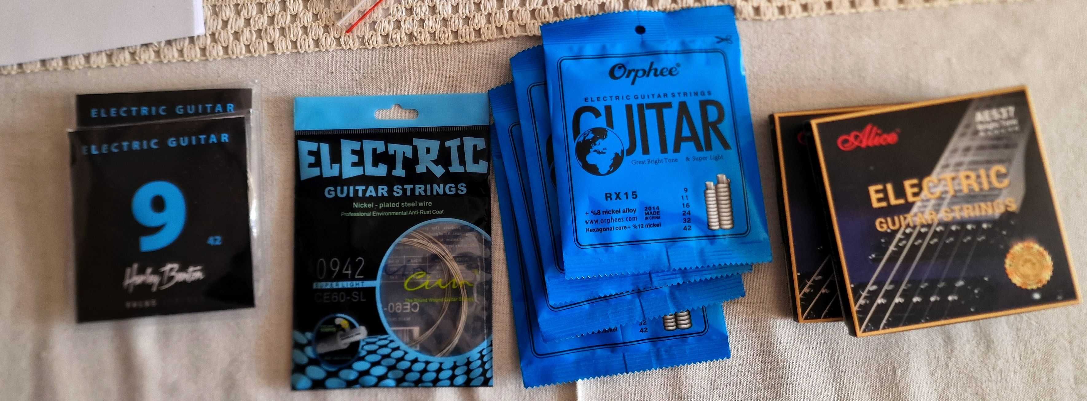Do gitary elektrycznej struny markowe nikiel guitar strings "Civin"