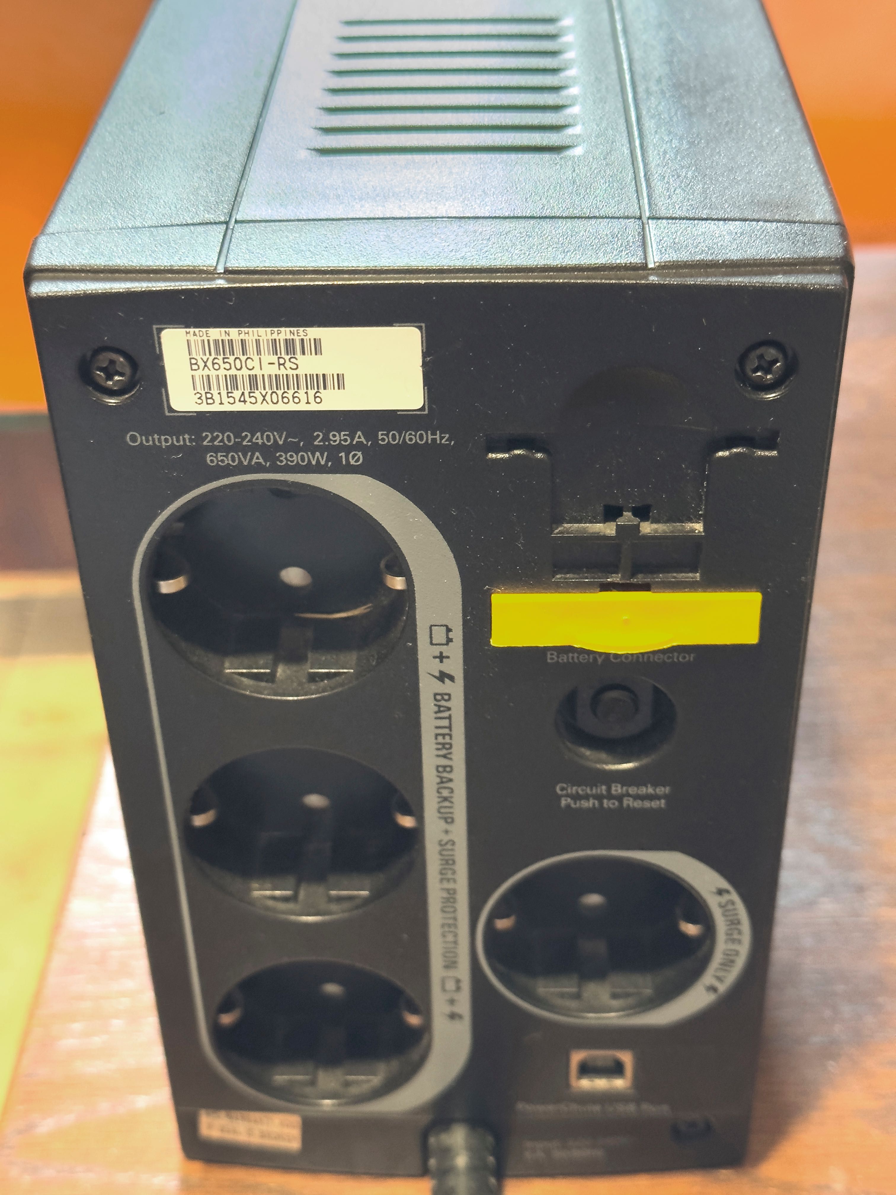 ибп дбж Back UPS АРС-650 за символическую сумму