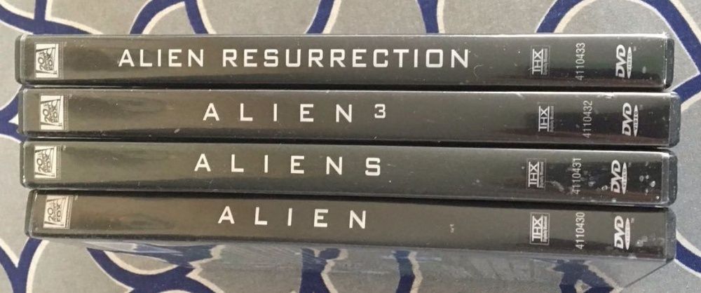 DVD boxset ALIEN (ЧУЖИЕ) юбилейное издание