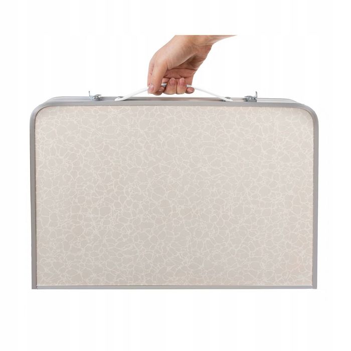 STOLIK TURYSTYCZNY 60X40CM Składany Biwakowy Przenośny Aluminiowy