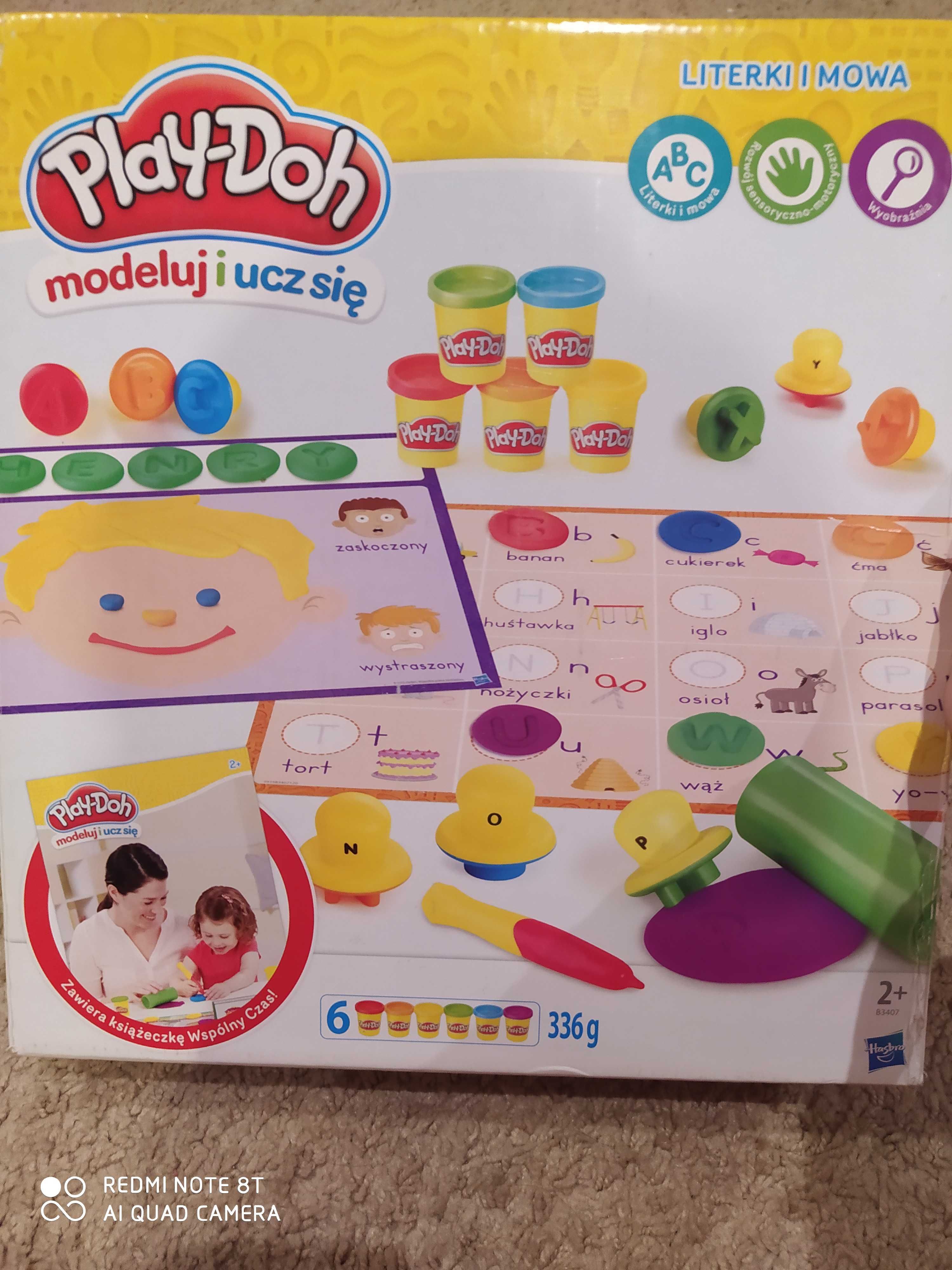 Play-Doh literki i mowa