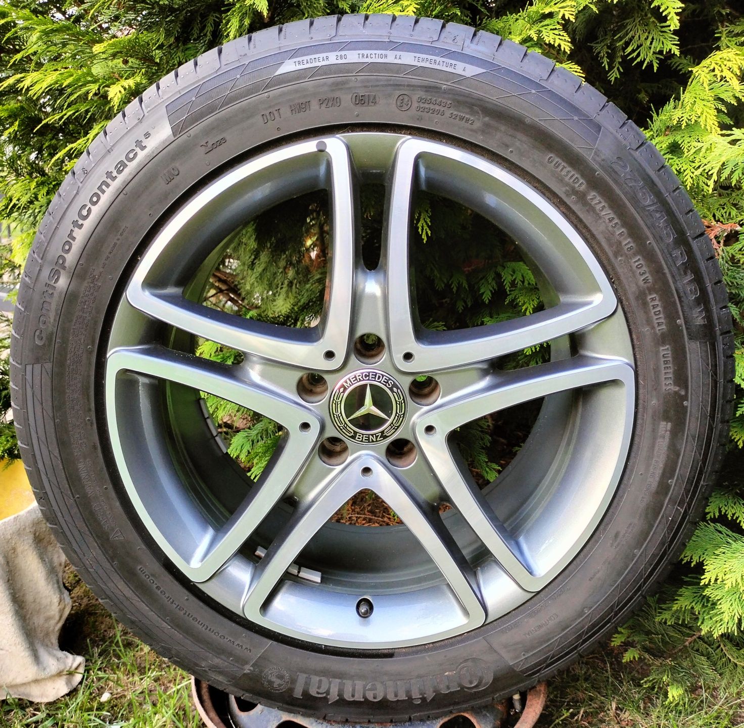 Felgi Opony Lato Mercedes 220 S-klasa 222 8,5Jx19 ET45 5x112 221