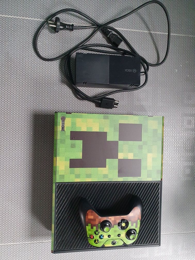 Xbox One  Creeper Minecraft konsola pad mine craft wysyłka