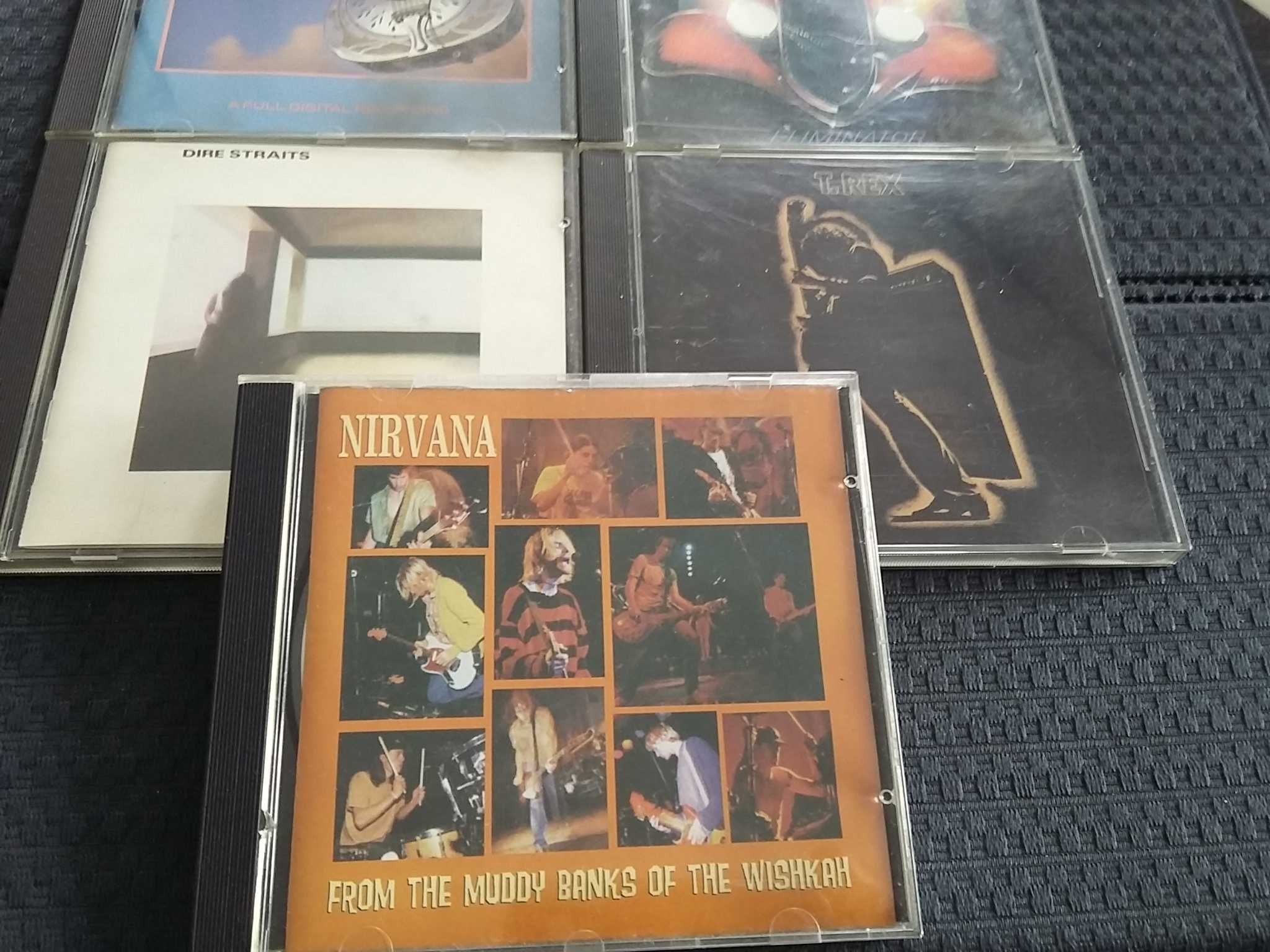 Dire Straits. ZZTop. T.Rex. Nirvana zestaw CD ROCK KLASYCZNY