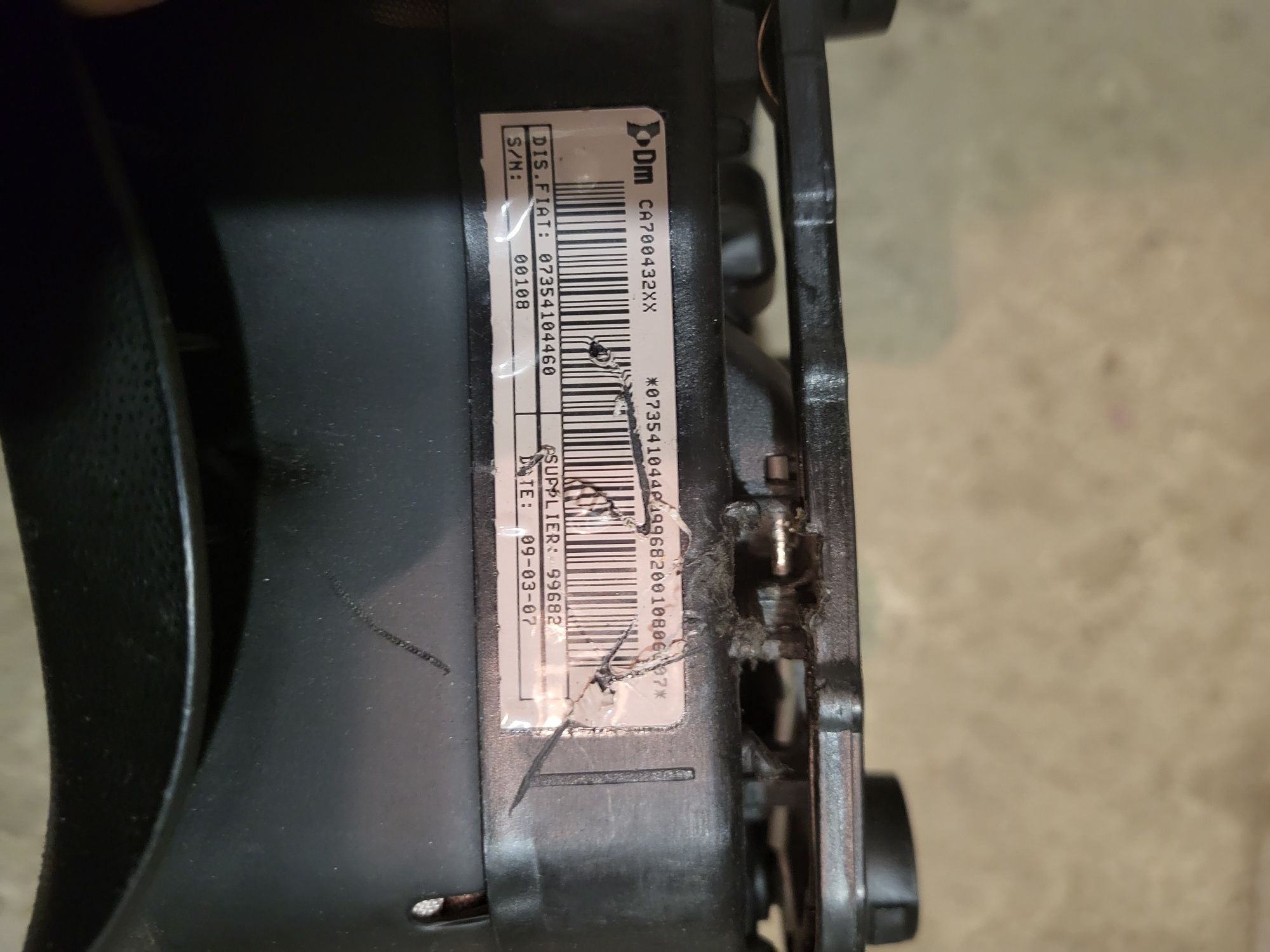 Poduszka powietrzna airbag fiat grande punto 2007