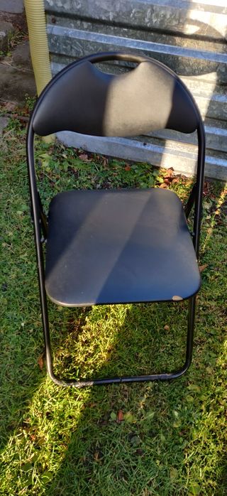 Tanio! mocne krzesła składane konstrukcja metalowa