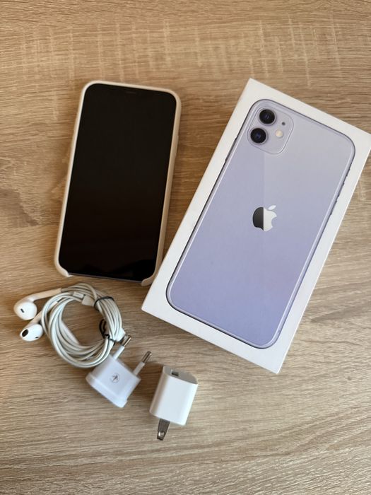 iPhone 11 128GB Purple • Ідеальний стан