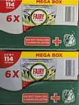 Kapsułki do Zmywarki Fairy Platinium Plus 456 sztuk