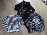 3szt bluza 134/140 bluzy coccodrillo