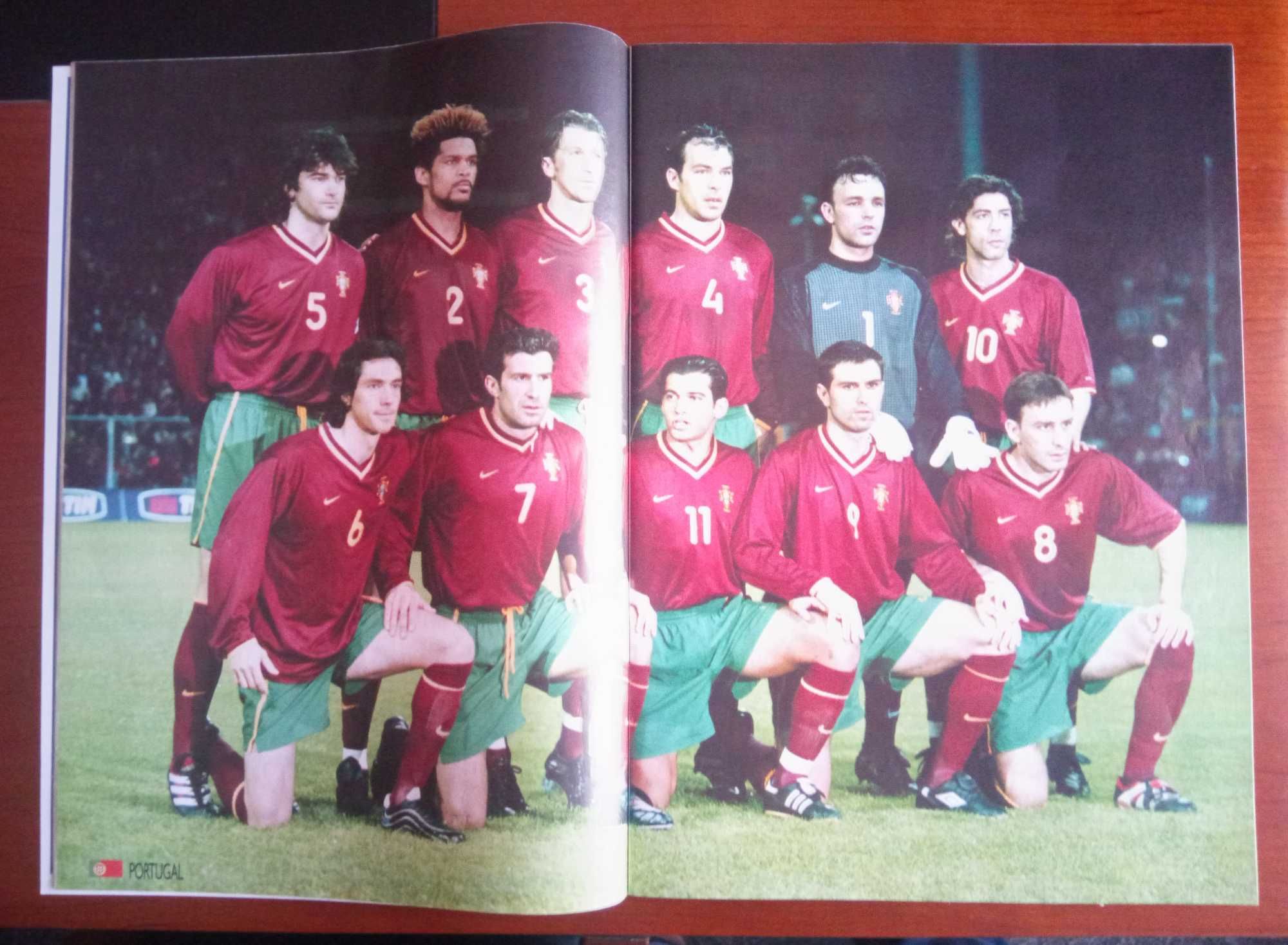 Revista do jornal o jogo de apresentação do europeu de futebol 2000