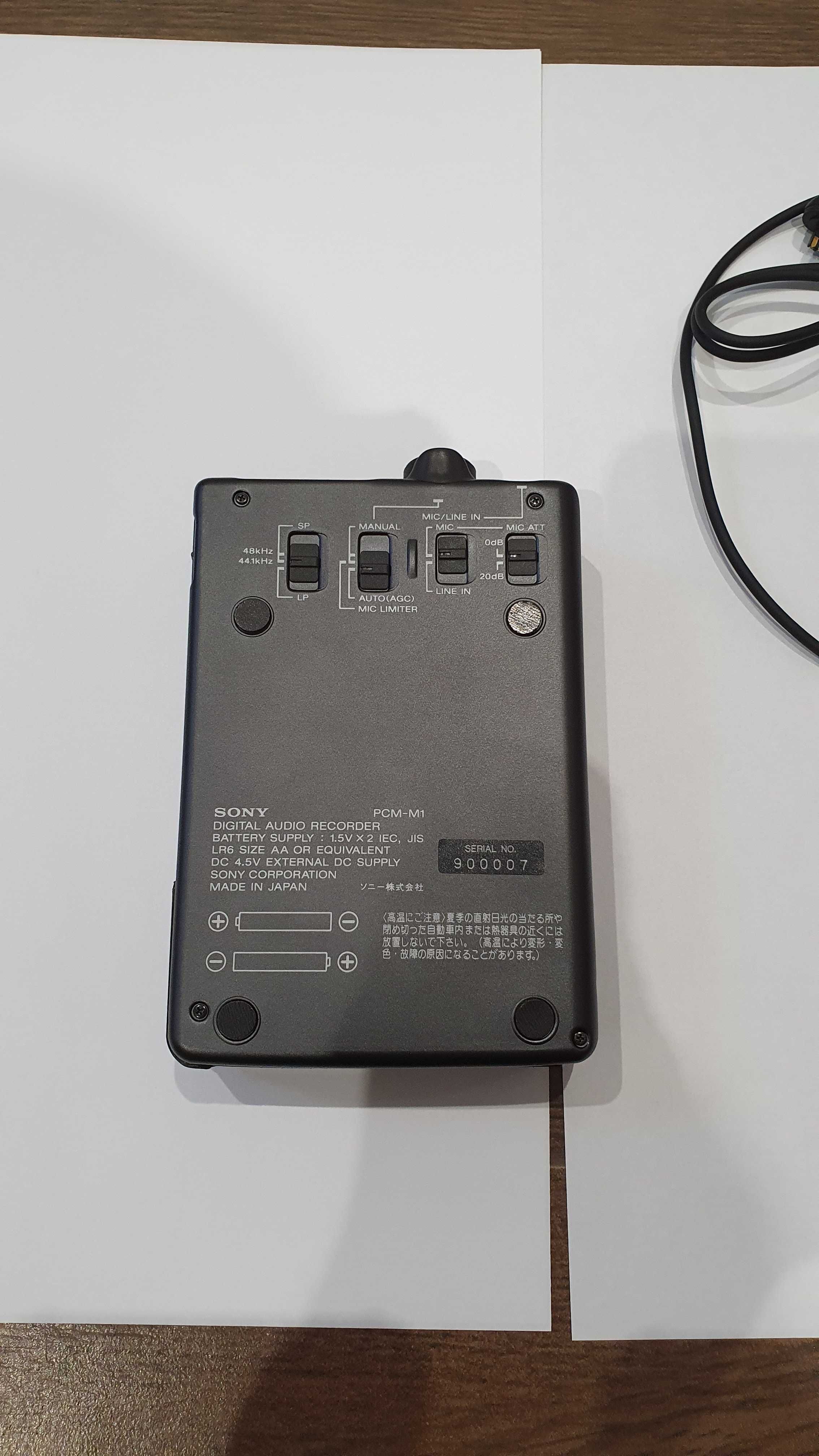 Sony PCM-M1  walkman DAT - idealny  pilot