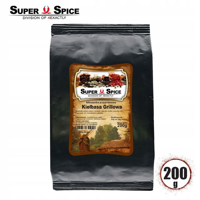 Mieszanka Przyprawowa SuperSpice - Kiełbasa Grillowa - 200g