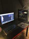 Komputer gamingowy + monitor + klawiatura + myszka, stan idealny