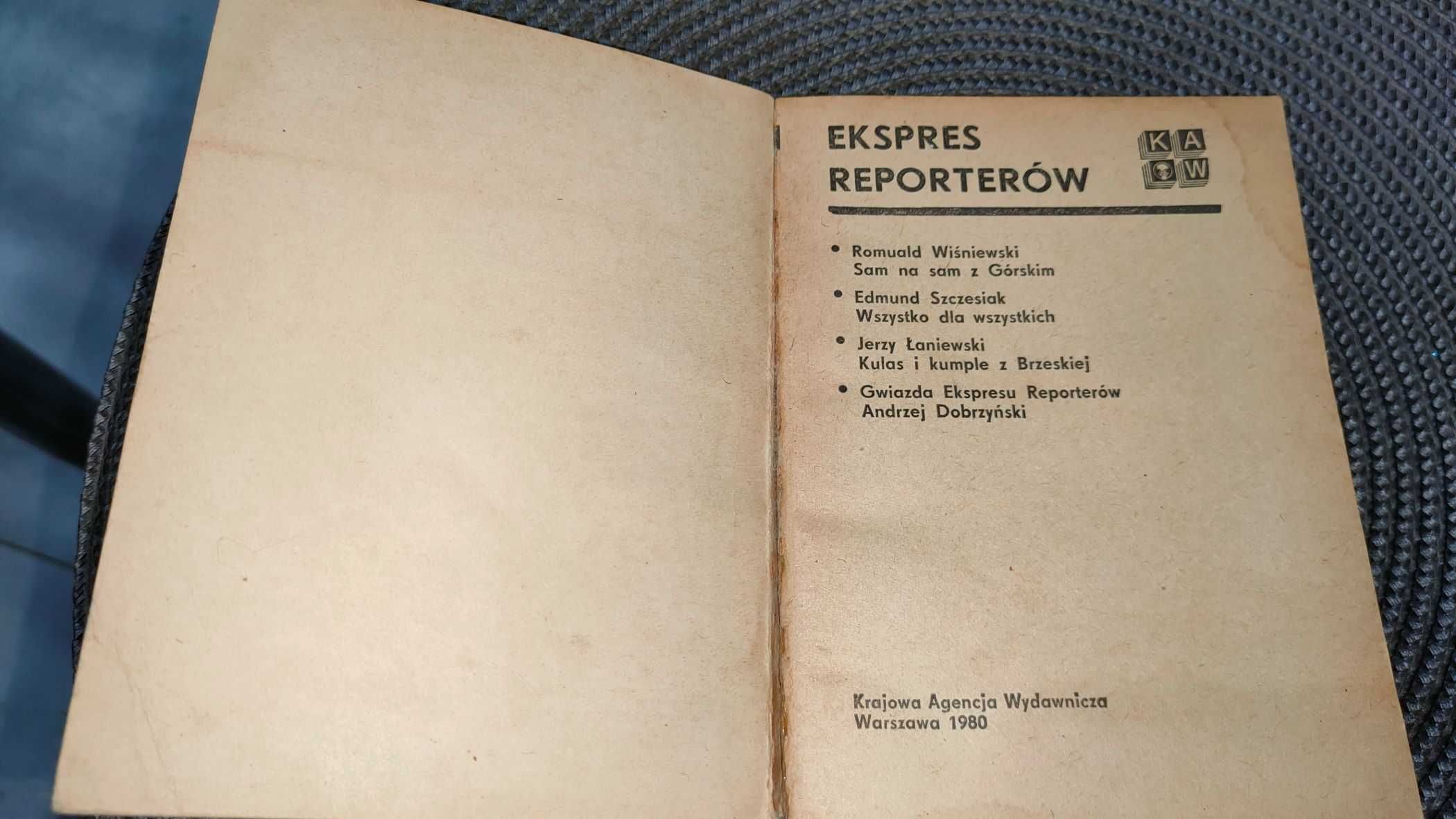 „Ekspres reporterów Recepty K.Górskiego” + GRATIS książka
