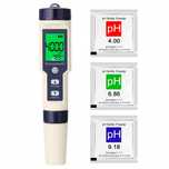 Miernik Tester Jakości Wody 5W1 Ph Ec Tds