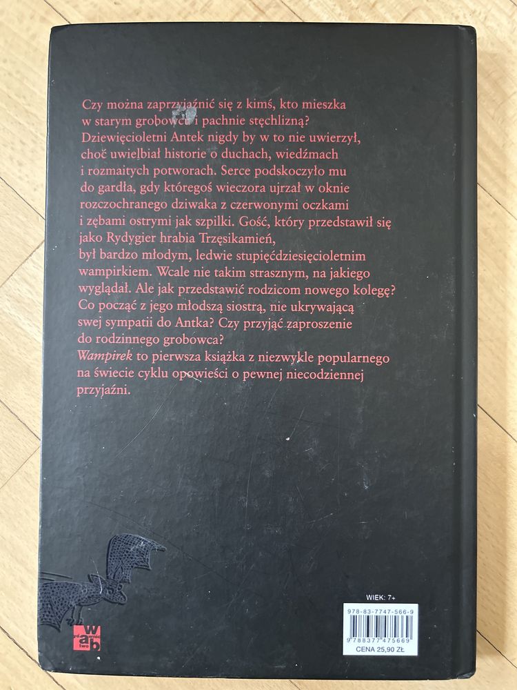 Wampirek. Angela Sommer-Bodenburg