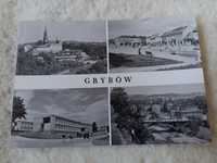 Grybów pocztówka z PRL 1975 r.