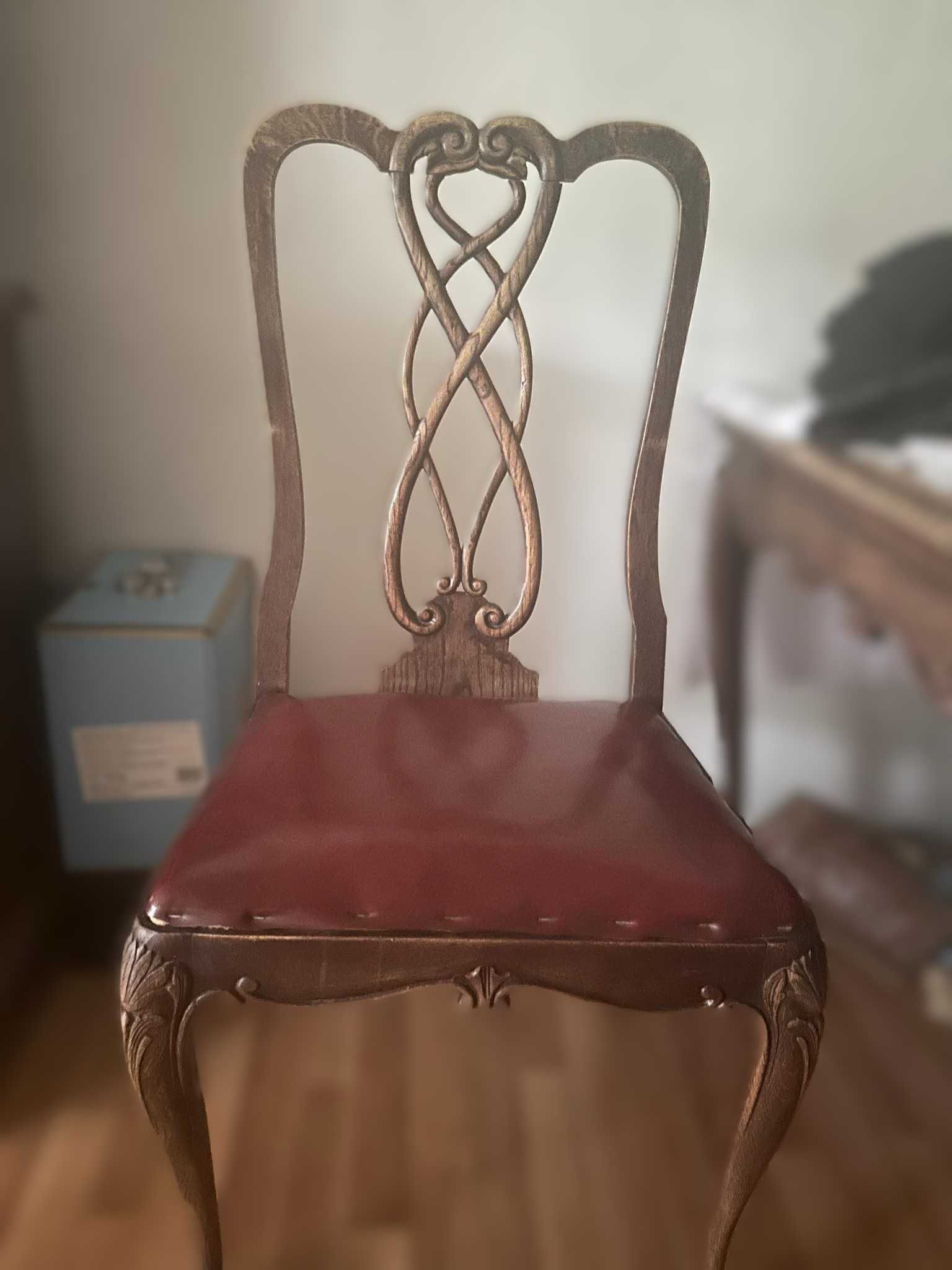 Antyczny Stół + krzesła