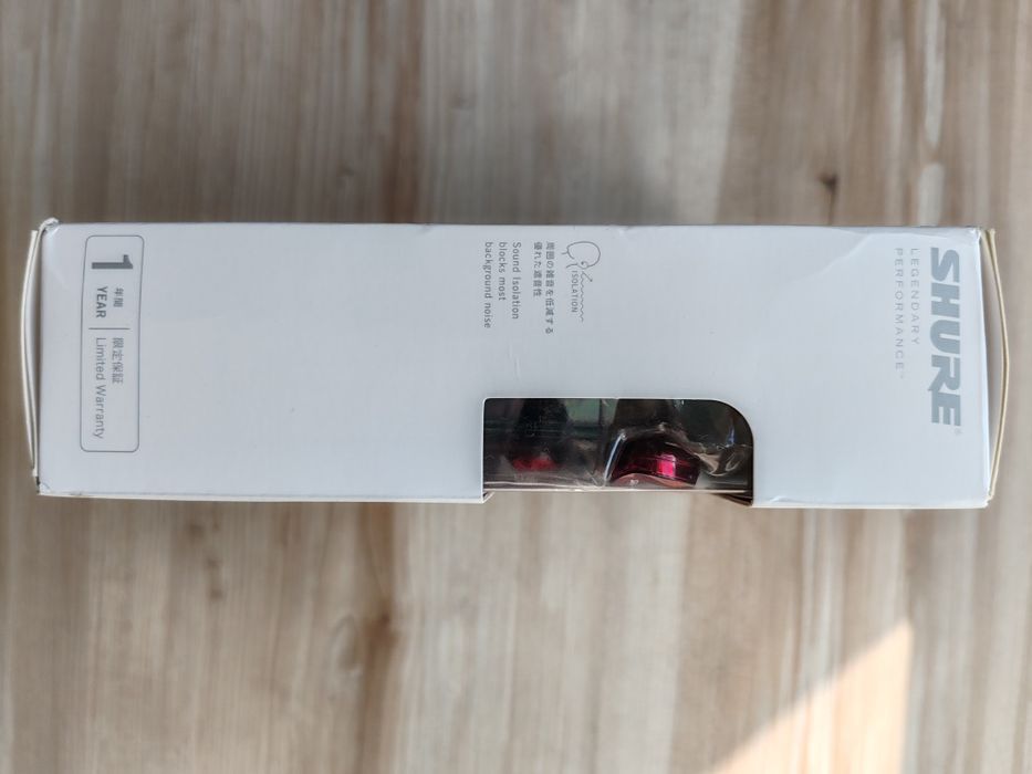 Shure SE535 słuchawki IEM monitory douszne dokanałowe