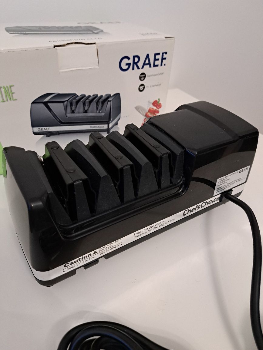 Diamentowa elektryczna ostrzałka do noży GRAEF