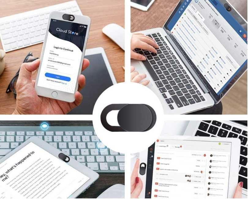 3X zaślepka zasłonka ochronna do kamerki laptopa kamery