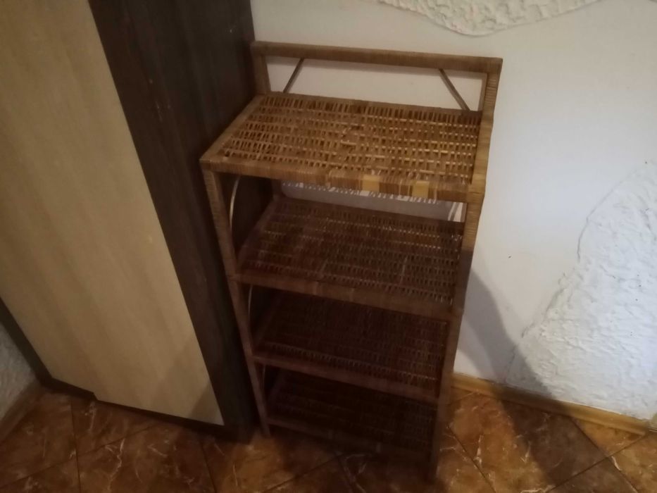 Regał / półki np. na buty - WIKLINA wys 98 / szer 47 / głębokość 28cm
