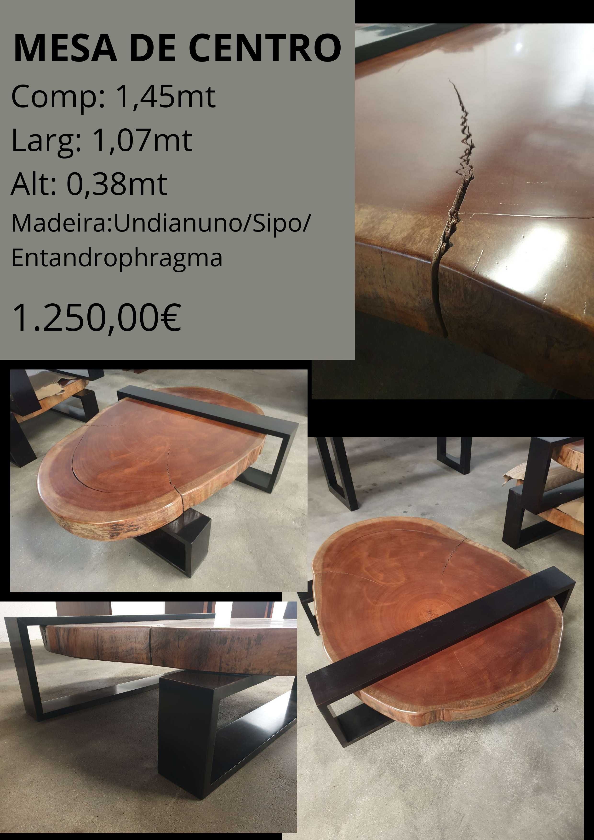 Mesa madeira maciça