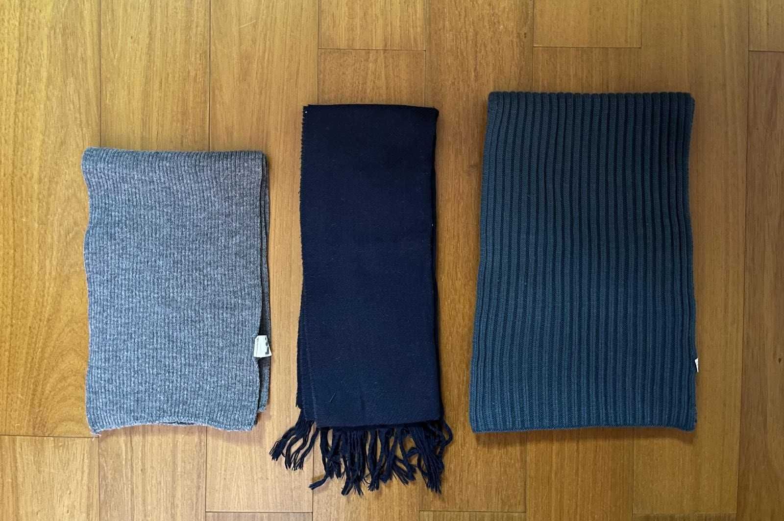 Conjunto 3 cachecóis