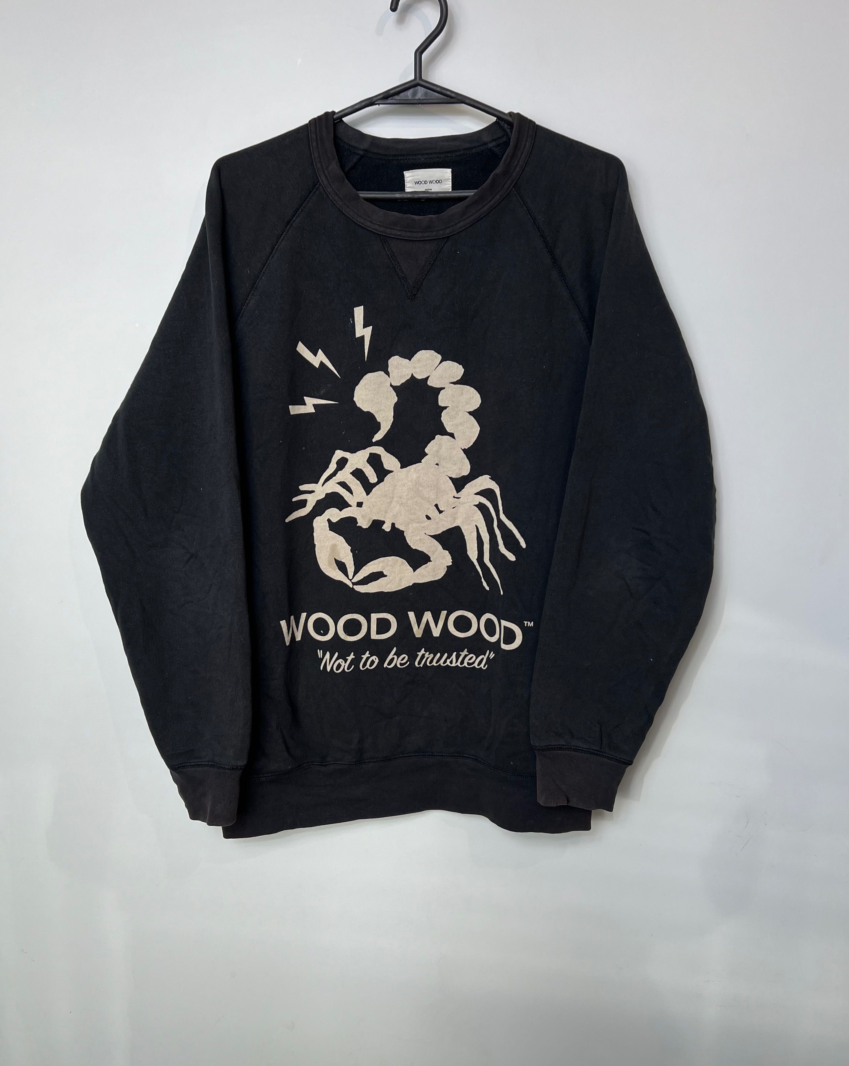 Bluza Wood Wood Scorpio big logo black